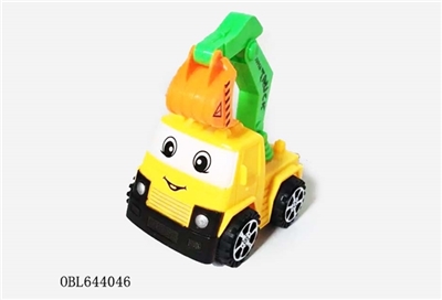 惯性Q版挖土工程车 - OBL644046