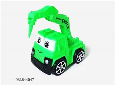 惯性Q版钻机工程车 - OBL644047