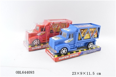 惯性双层拖头车载1只客车 - OBL644093