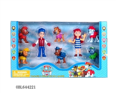 2 inch dogs patrol 6 2 action figures in a box, only 1 - OBL644221