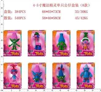 4 to 5 inch magic fairy doll single box, eight - OBL644348