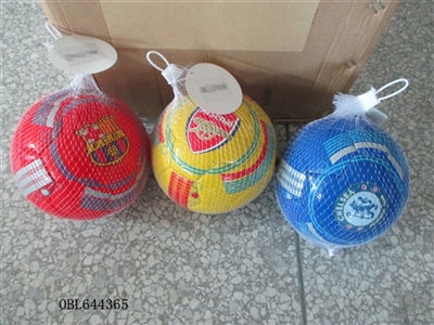 6 inches of mixed foaming team football - OBL644365