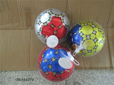 9 inches mixed color laser football - OBL644370