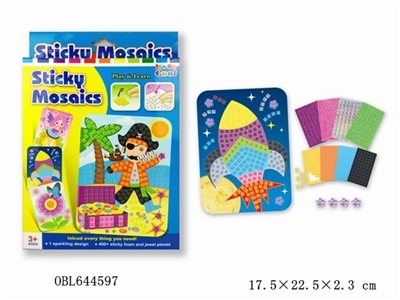 Digital paste Mosaic puzzle - the rockets - OBL644597