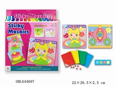 Mosaic digital paste creative - princess series - OBL644607