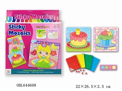 Mosaic digital paste creative - cake series - OBL644608