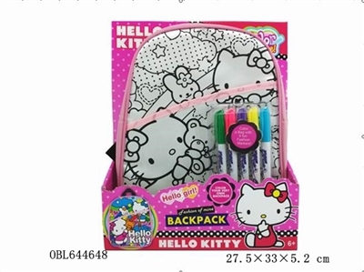 DIY hello Kitty painted watercolour backpack can be washed pen (5 color) - OBL644648