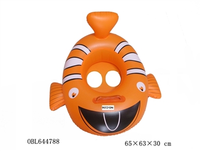 Cartoon fish inflatable boat - OBL644788