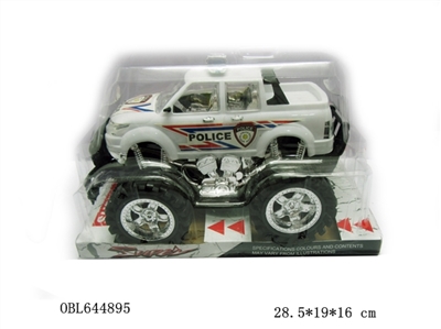 Cross-country inertia a police car - OBL644895