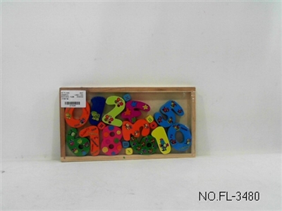 Wooden square box - OBL644954