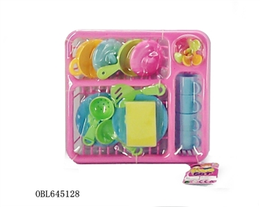 19 PCS tea set screen frame - OBL645128