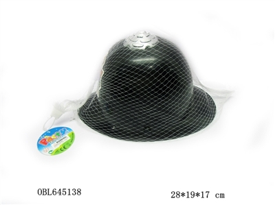 警察帽(普通PVC) - OBL645138