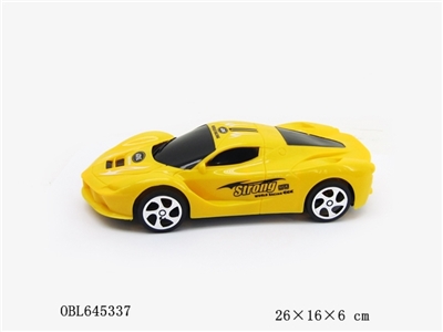 Solid color inertia simulation ferrari car - OBL645337