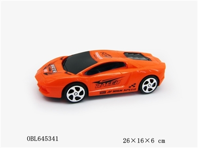 Solid color inertia simulation lamborghini car - OBL645341