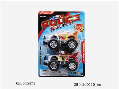 Inertia a police car - OBL645471