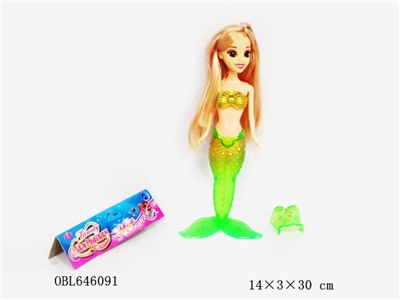 9寸活动关节美人鱼 - OBL646091