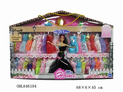 11.5寸芭比套装彩盒 - OBL646104
