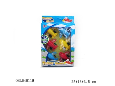 6 back in cartoon plane - OBL646119