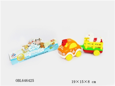 Swing animal cartoon a vehicle (1, 1) fights only one bag - OBL646425