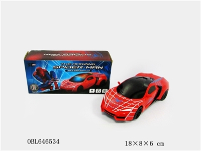 Spider-man universal car 3 d lights - OBL646534