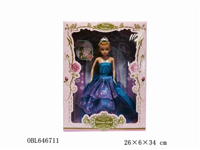11.5 inch solid barbie 6 joints - OBL646711