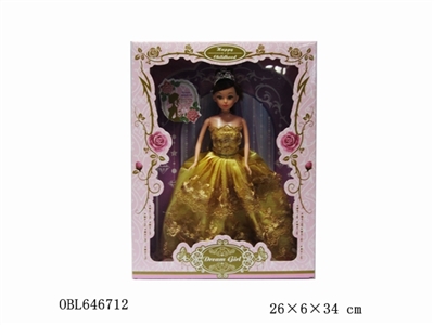 11.5 inch solid barbie 6 joints - OBL646712