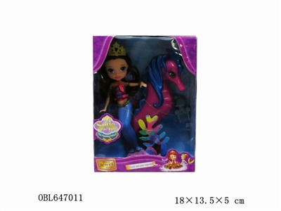 Sophia mermaid hippocampus (2 mixed loading) - OBL647011