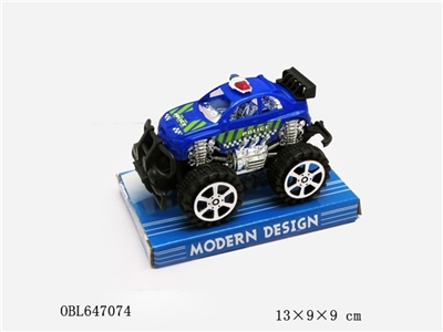 Cross-country inertia a police car - OBL647074