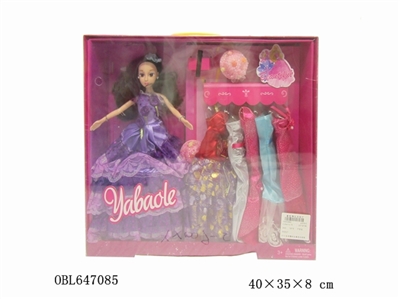 11寸实身婚纱礼服芭比娃娃 - OBL647085