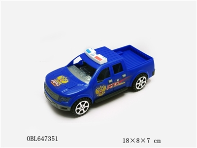 Russian inertia a police car - OBL647351