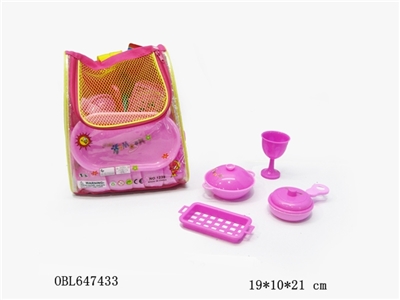 A backpack 26 PCS tableware - OBL647433