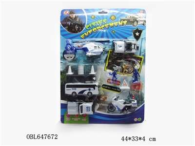 The police back to assemble - OBL647672