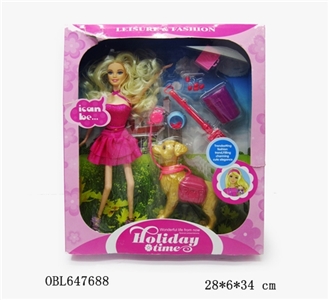 Fashion barbie dog suit - OBL647688