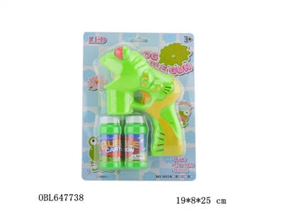 Solid color frog bubble gun - OBL647738