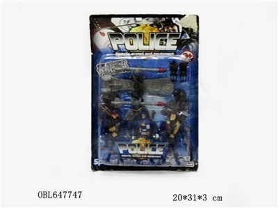 L small police motorcycle - OBL647747