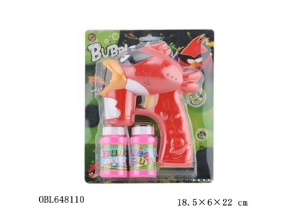 Solid color angry birds bubble gun - OBL648110
