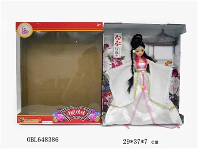 11.5寸重身十二关节体中国风娃娃 - OBL648386