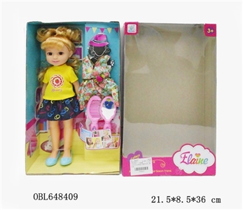 14寸ELAINE娃娃之潮流服饰 - OBL648409