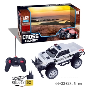 Remote control car cross the big round (bag) - OBL648462