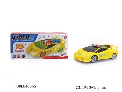 3 d lighting electric lamborghini car - OBL648655