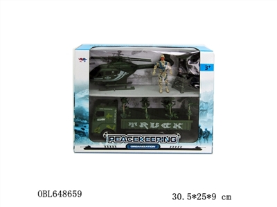 Inertia camouflage military car truck sets - OBL648659