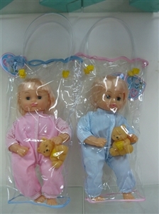 30 cm cotton of girl into the PVC bag - OBL648771