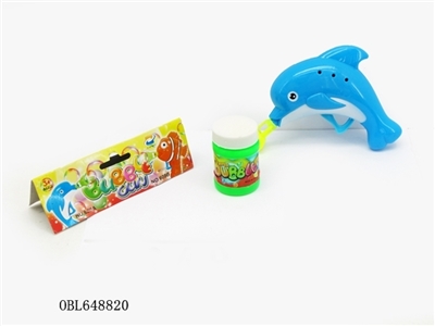 Little dolphin inertia solid color bubble gun - OBL648820