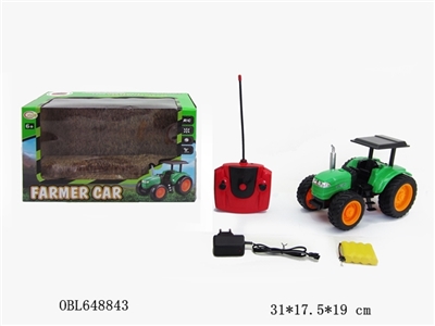 Four-way remote control the farmer car with lamp - OBL648843