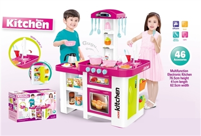 Fashion kitchen counter suit, with sound, strip light water (not package) - 3 grain of AA 1.5 V - OBL648861
