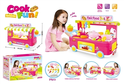 Campus bus food truck kitchen suits with sound and light (not package) - OBL648863