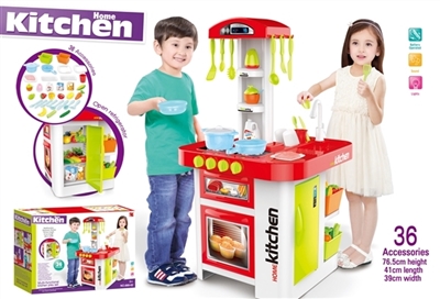 Fashion kitchen counter suit, with sound, with lights (not package) - 3 grain of AA 1.5 V - OBL648868