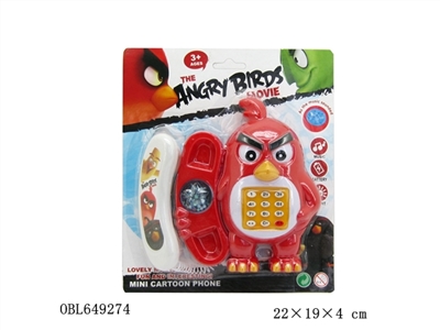 Angry birds call music lights - OBL649274