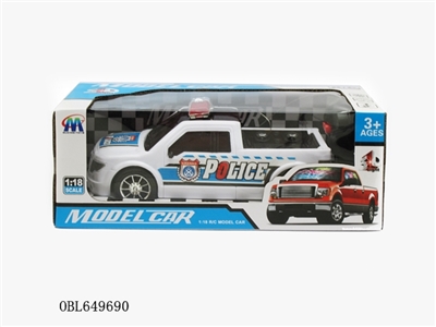 Two-way bugatti a police car with a 3 d light - OBL649690