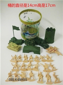 A soldier military suit - OBL649805